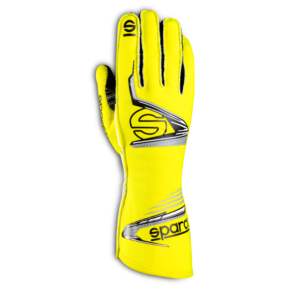 Luvas Sparco Arrow - Cor Amarelo e Preto