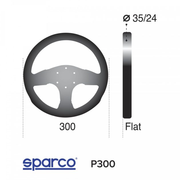 Volante Sparco P300 - Image 2