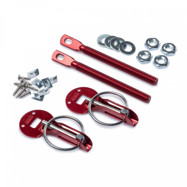 Kit Fechos de Capôt Sparco Vermelho