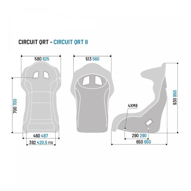 Baquet Sparco CIRCUIT II QRT - FIA - Image 6