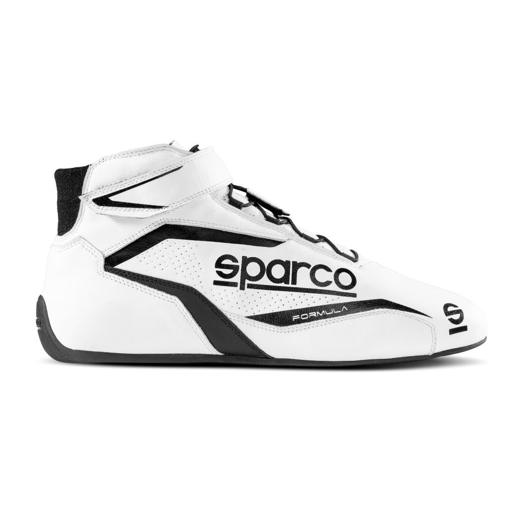 Botas Sparco Formula - Branco e preto