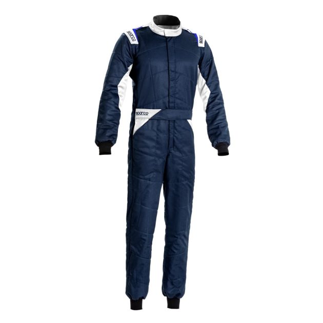 Fato Sparco Sprint R566 - Azul marinho e branco