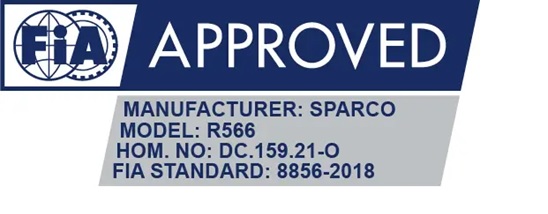 Fato Sparco Sprint R566 2025 - Preto e azul - Image 5