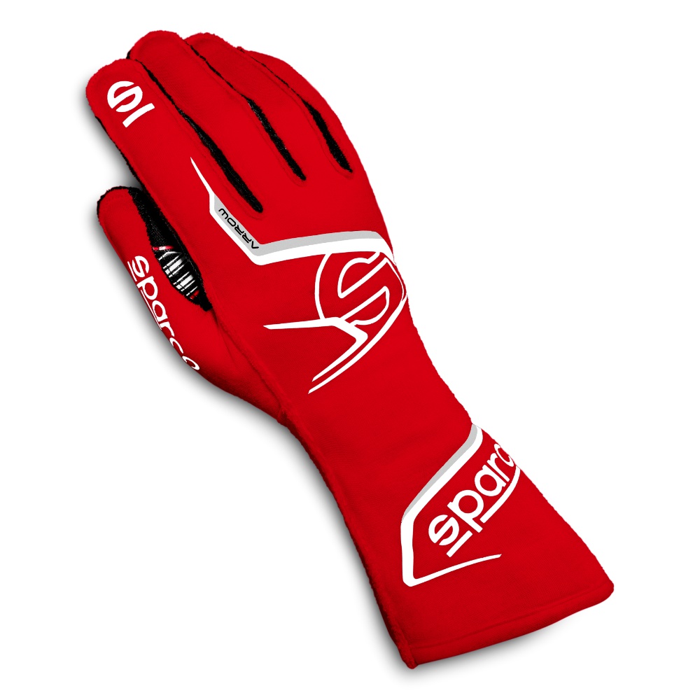 Luvas Sparco Arrow - Vermelho e branco