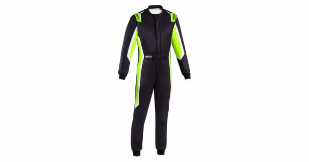 Fato Sparco Sprint R566 2025 - Preto e verde