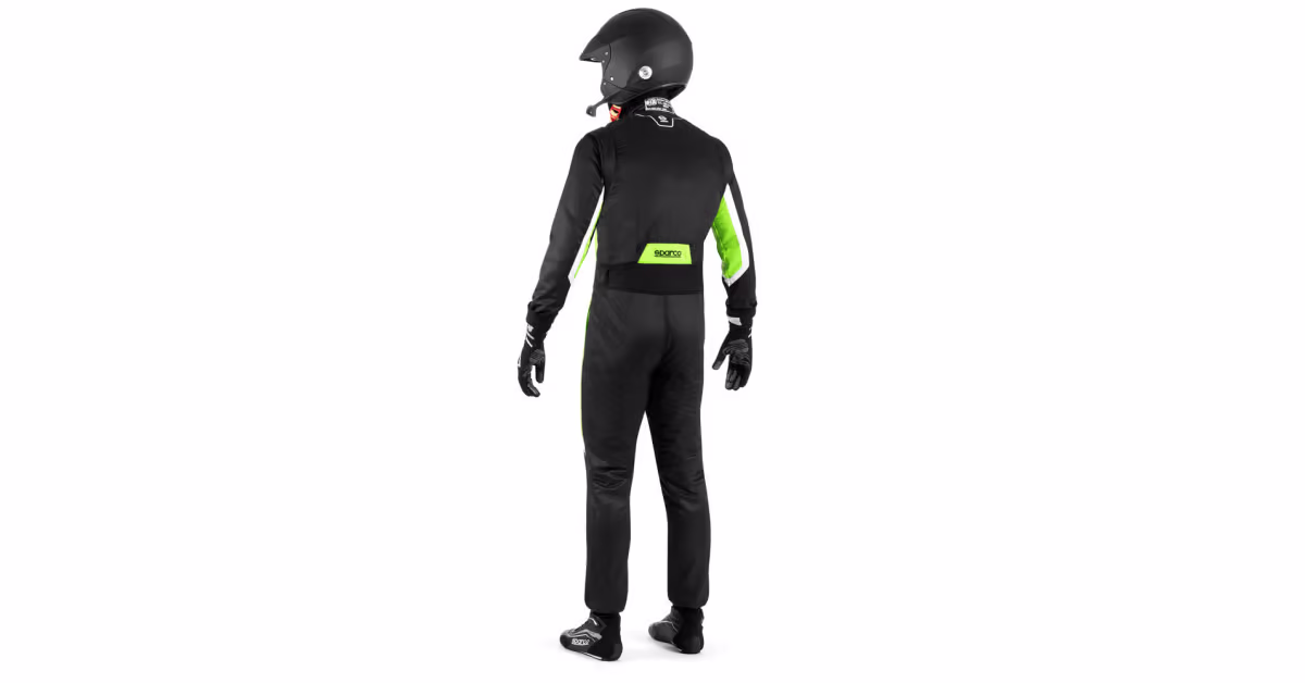 Fato Sparco Sprint R566 2025 - Preto e verde - Image 2