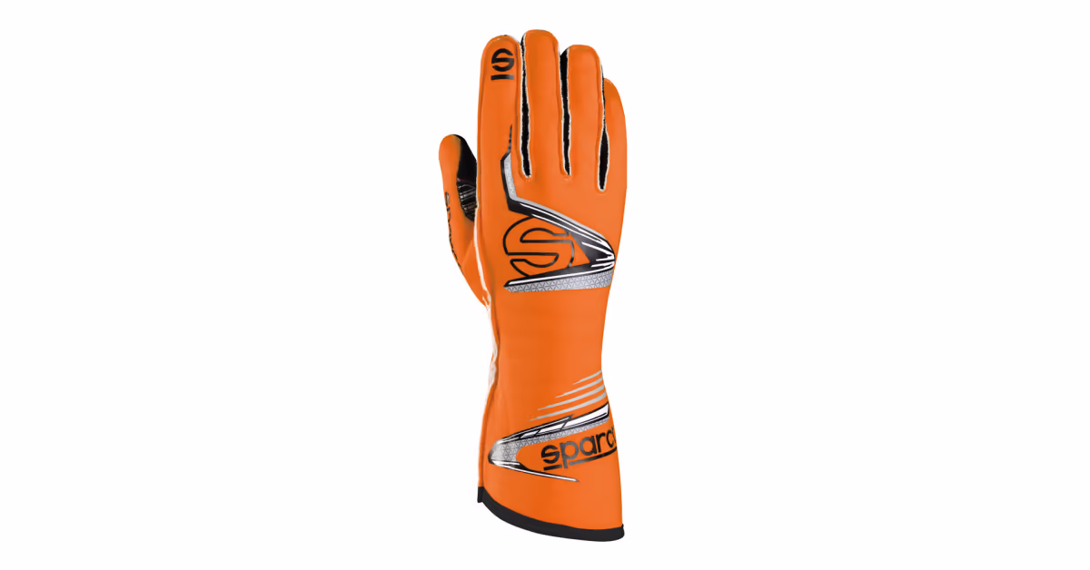 Luvas Sparco Arrow - Laranja e preto