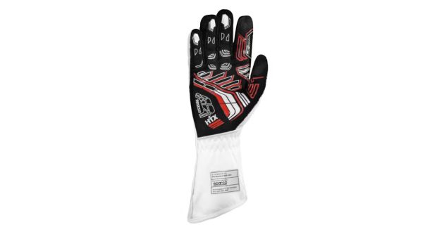 Luvas Sparco Arrow + Branco e preto - Image 2