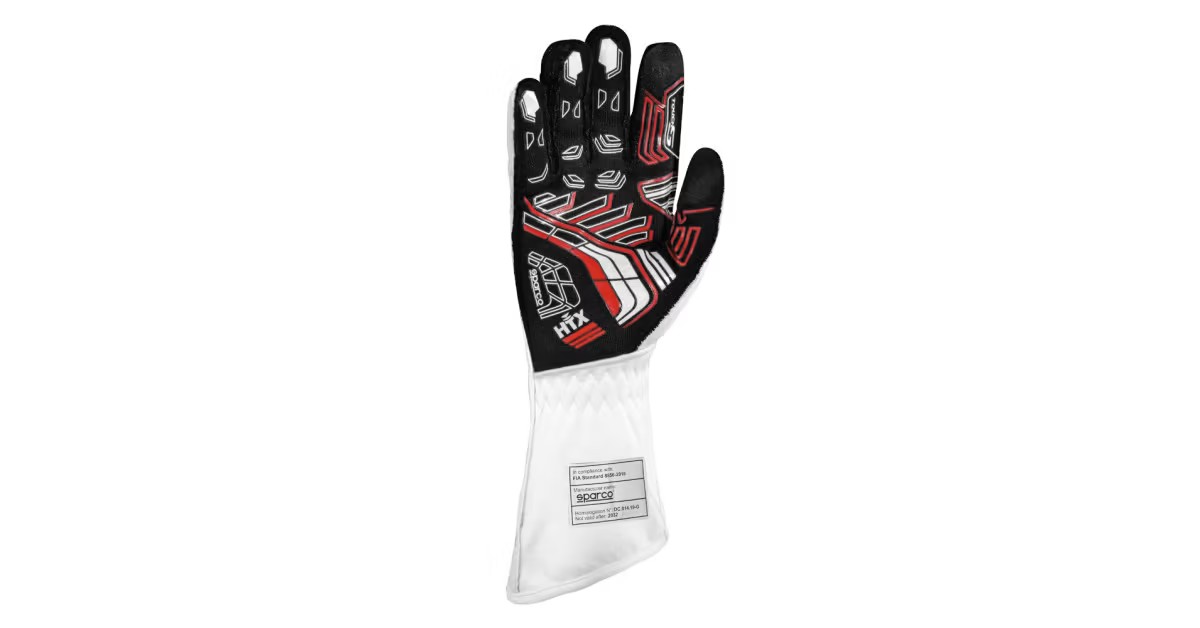Luvas Sparco Arrow + Branco e preto - Image 2