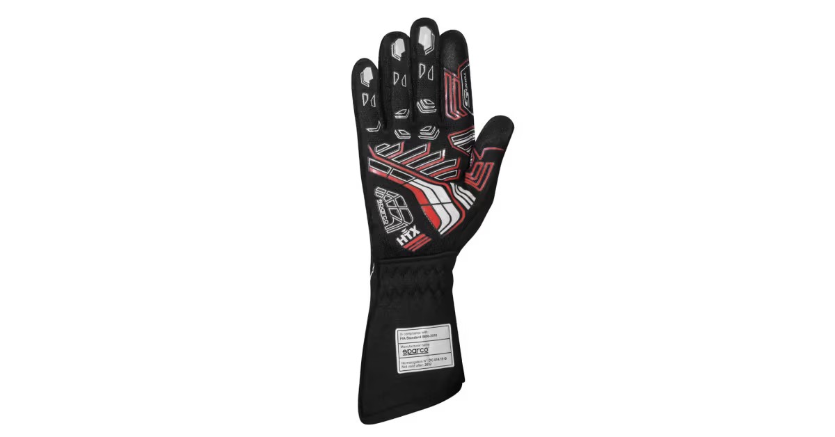 Luvas Sparco Arrow + Preto e branco - Image 2