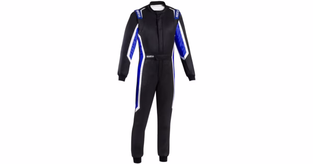 Fato Sparco Sprint R566 2025 - Preto e azul