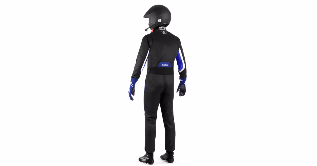 Fato Sparco Sprint R566 2025 - Preto e azul - Image 2