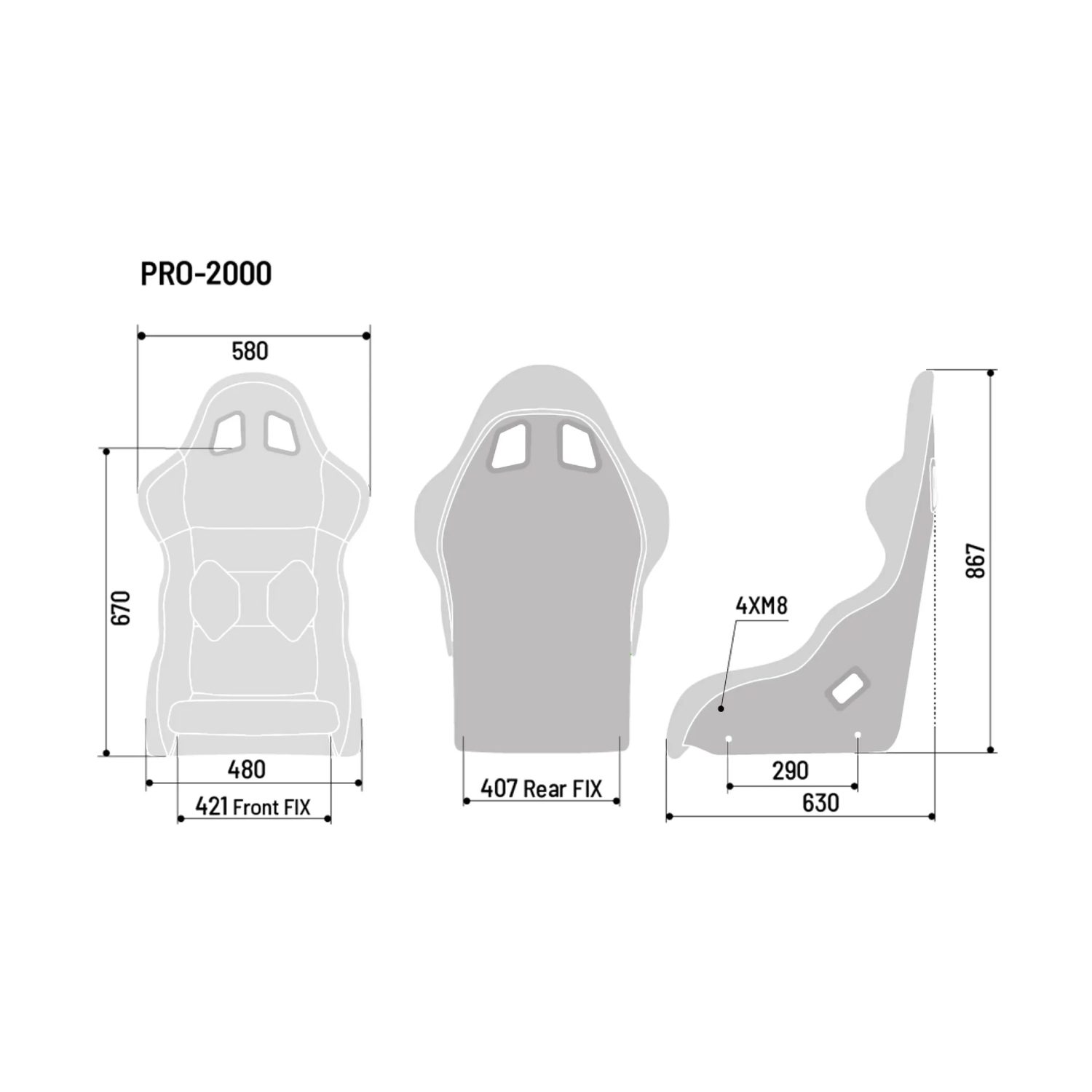 Baquet Sparco Pro 2000 QRT - FIA - Image 6